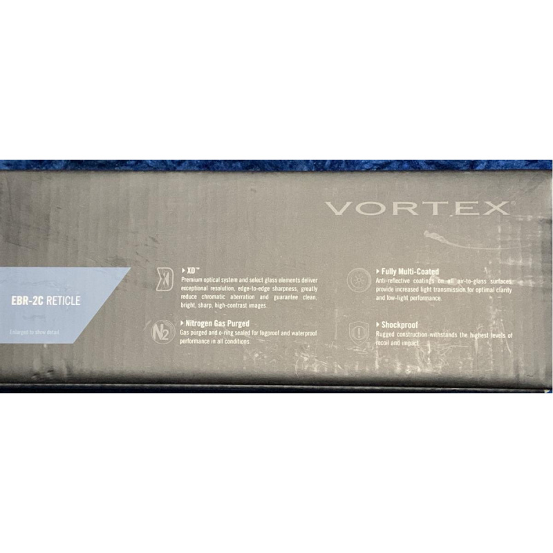 Mira Vortex Diamondback 6-24x50 Ffp Ebr-2c Mrad Nueva Usd1200