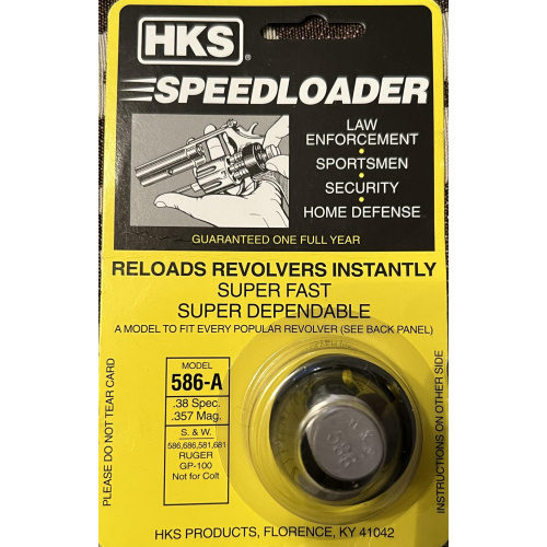 Speedloader Marca Hks Modelo 586-a 38/357 Mag  Nuevo U$30