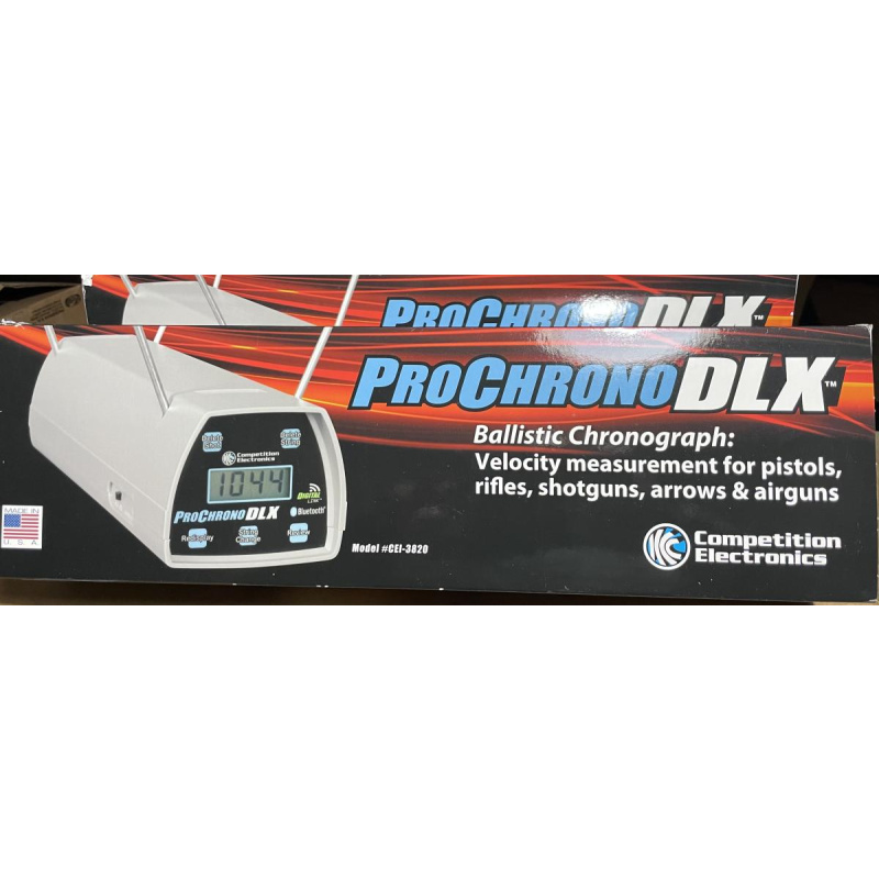 Cronografo Competition Electronics Prochrono Dlx  Con Bluetooth Nuevo Usd 400