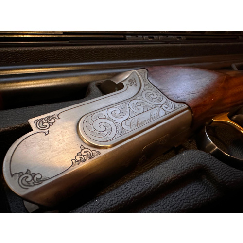 Escopeta Akkar Churchill 206 Engrave High (nueva)