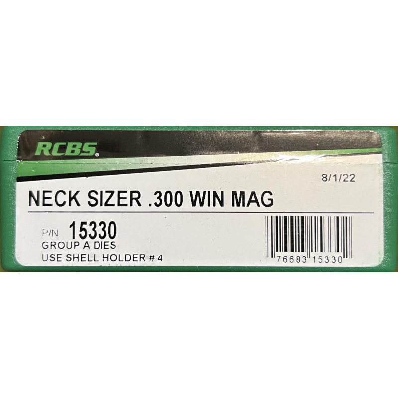 Die Neck (cuello) Rcbs .300 Winchester Magnum Nuevos Usd100