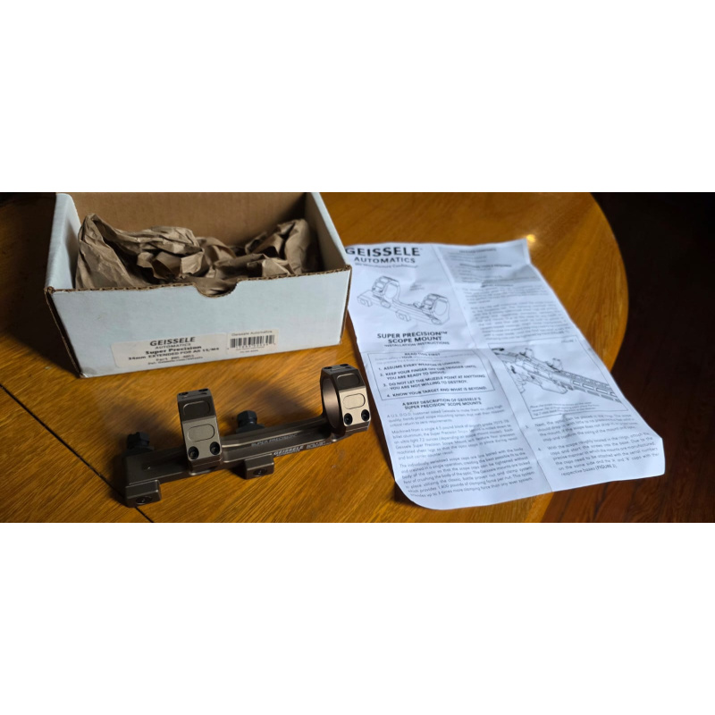Montaje Monopieza Geissele Para Miras Con Tubo De 34mm Fde