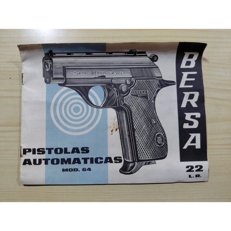 Pistola Bersa .22 Modelo 62