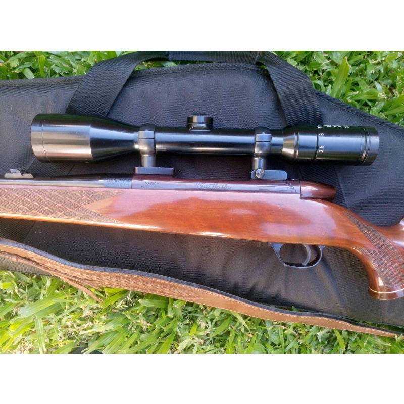Fusil Weatherby Mark V .300 Plg Weatherby Magnum Mira Hertel 2.5-10x46
