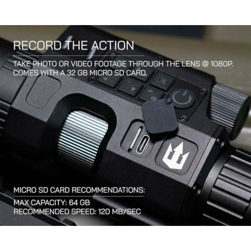 Mira Digital De Visión Nocturna Para Rifle Triton Starstrikex 1-6x