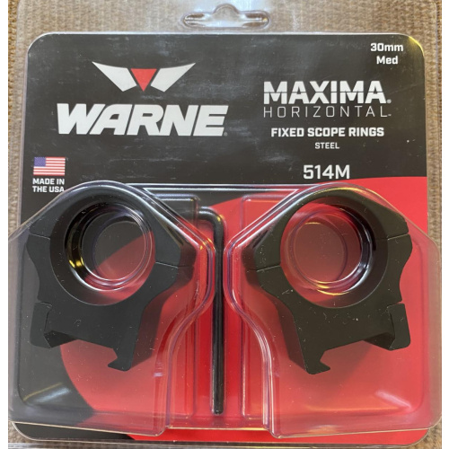 Montaje Con Anilla Marca Warne 30mm Medias Nuevos Usd150