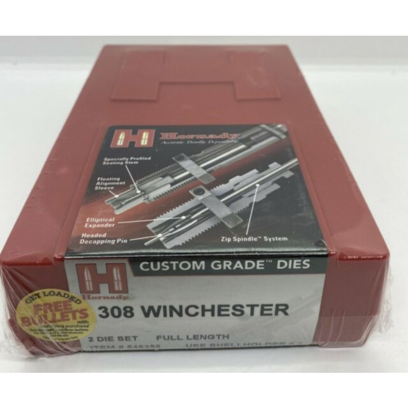 Dies Hornady .308 Winchester 7,62x51mm Nuevos Usd120