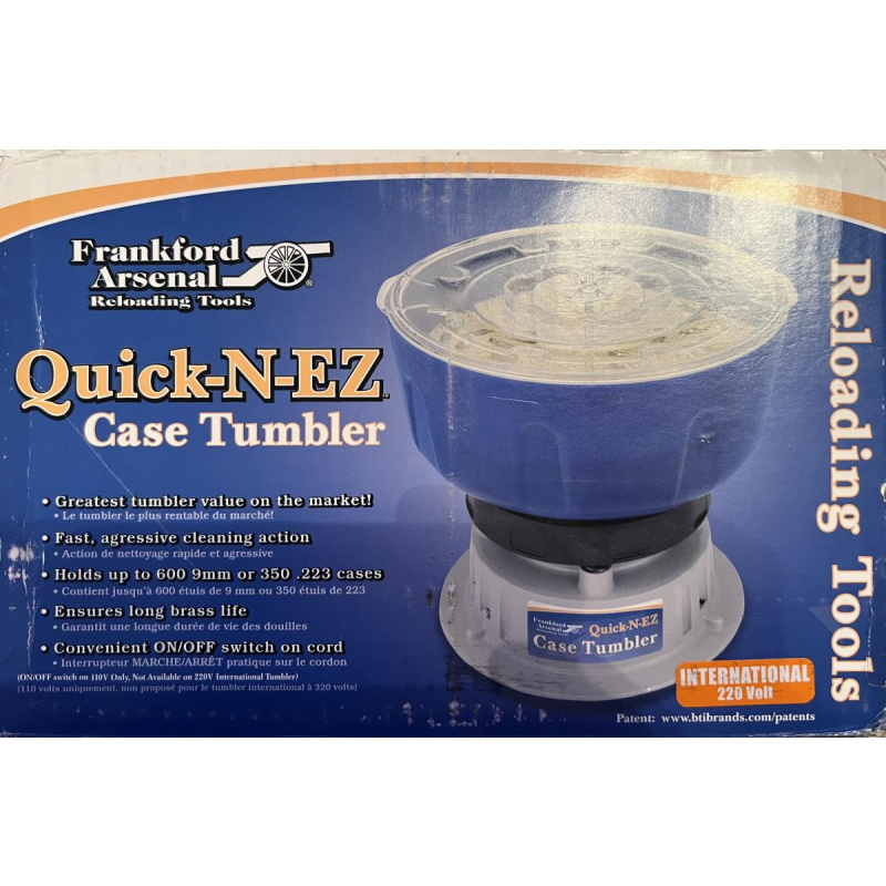 Tumbler Frankford Arsenal 220volt Nuevo Usd 200