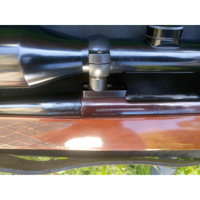 Fusil Weatherby Mark V .300 Plg Weatherby Magnum Mira Hertel 2.5-10x46