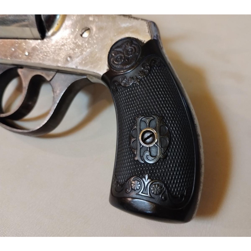 Antiguo Revolver 38 Iver Johnson "lechucero"