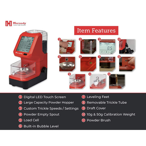 Tolva Automatica Con Balanza Hornady Nueva Usd 800