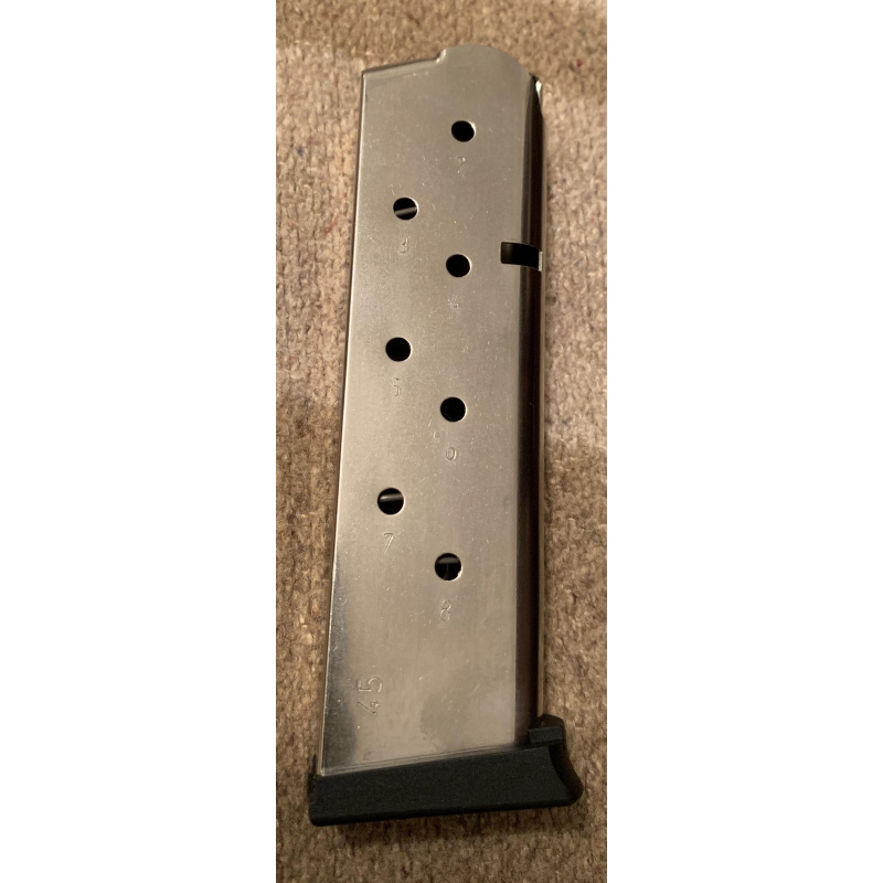 Cargador Para Colt 1911 45acp 8 Tiros Inox Usd60 Nuevo