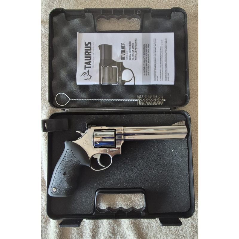 Revolver Taurus 669 Inox Cal 357 Magnum Como Nuevo Con Cuim