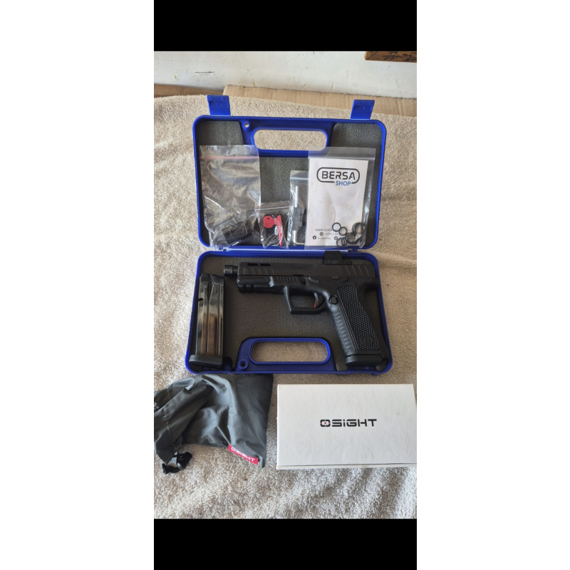 Bersa Bp9fs Optic Ready Cañon Roscado Edición Especial Como Nueva Con Cuim