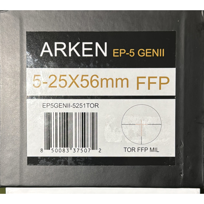 Mira Arken Gen2 5-25x56ffp Mrad Nueva Usd 1150