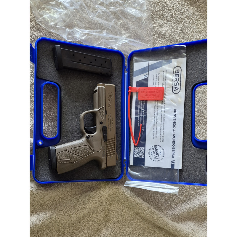 Bersa Bp9cc Optic Ready Fde 9mm Igual A Nueva Con Cuim