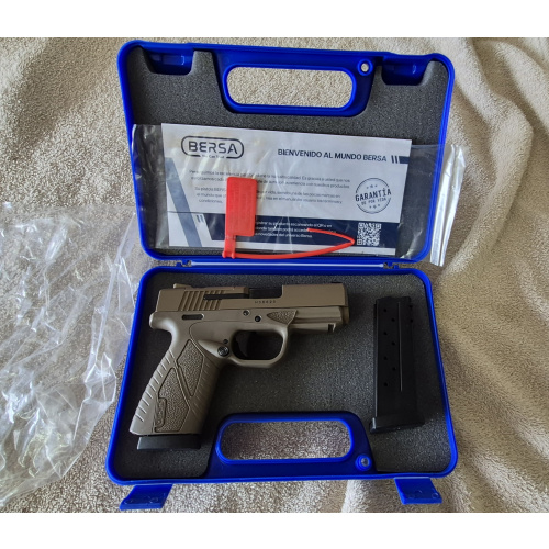Bersa Bp9cc Optic Ready Fde 9mm Igual A Nueva Con Cuim