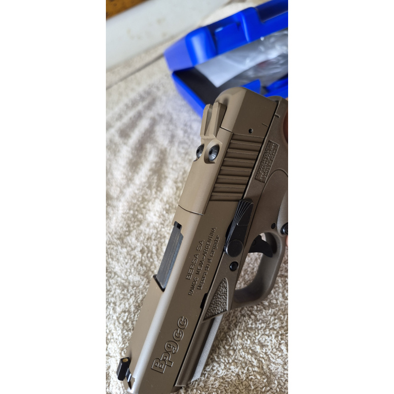 Bersa Bp9cc Optic Ready Fde 9mm Igual A Nueva Con Cuim