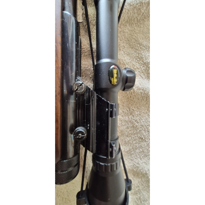 Carabina Halcon 52 Cal.22 Con Mira Shilba 6x40 Con Cuim