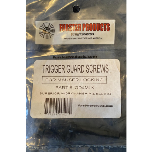 Kit De 4 Tornillos Forster Mauser 48 1909 Vz Usd 35