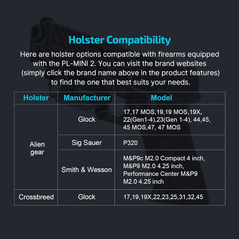 Olight Pl-mini 2 Valkyrie - Linterna Táctica Compacta De 600 Lúmenes