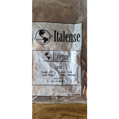 100 Puntas 7.65 Mauser Tr8afil .312 Ponsigleone $120.000-