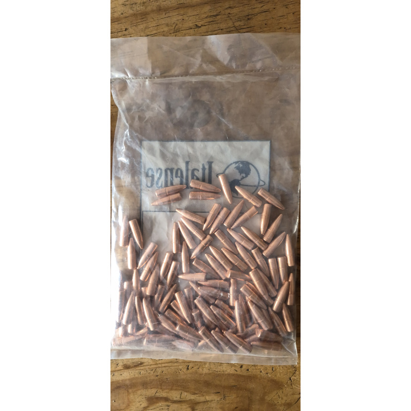 100 Puntas 7.65 Mauser Spitzer Boat Tail. Trafil .312 180gn Italense $120.000-