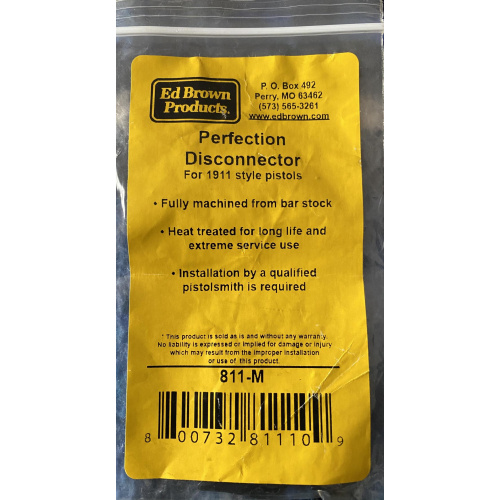 Desconector Ed Brown Colt 1911 Y Clones Usd 45 Nuevo