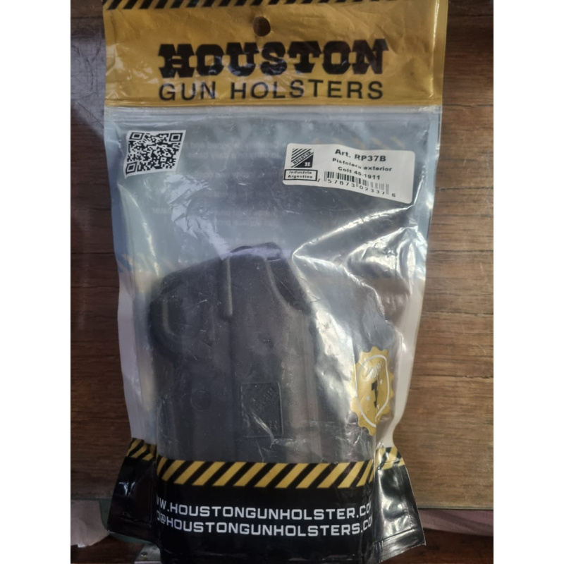 Pistolera Rígida P/colt 45-1911 Táctica Houston Ranger Polímero Exterior