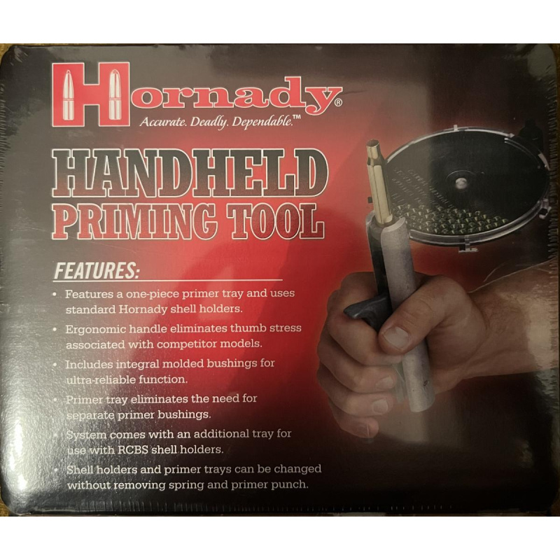 Hornady Colocador De Fulminantes Manual Nuevo Usd125