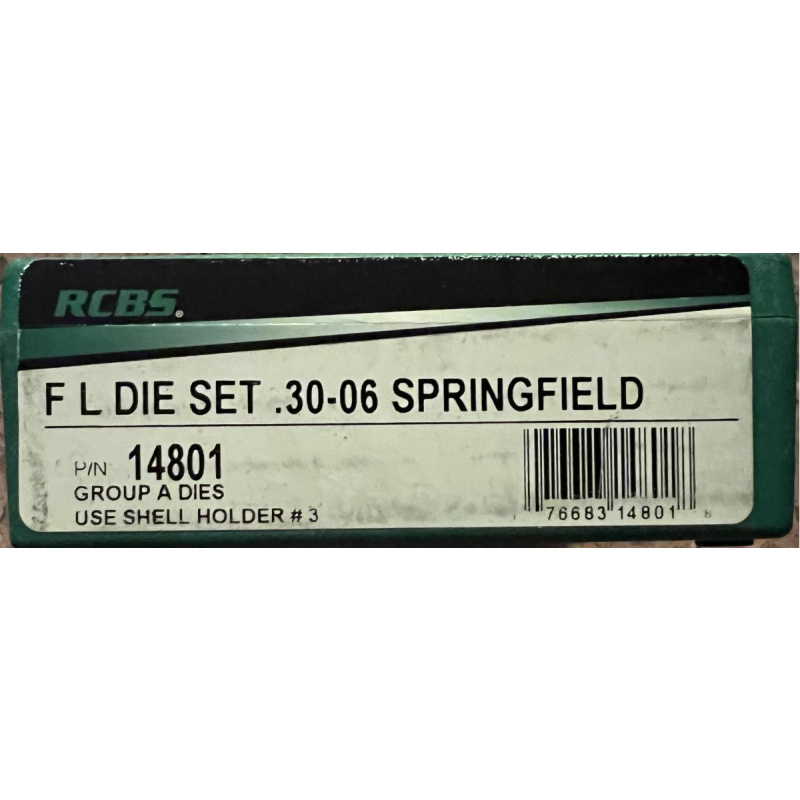Dies Rcbs .30-06 Springfield Nuevos Usd120