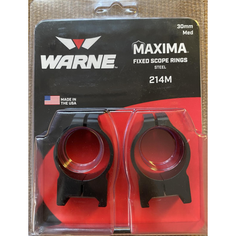 Montaje Con Anilla Marca Warne 30mm Medias Nuevos Usd110