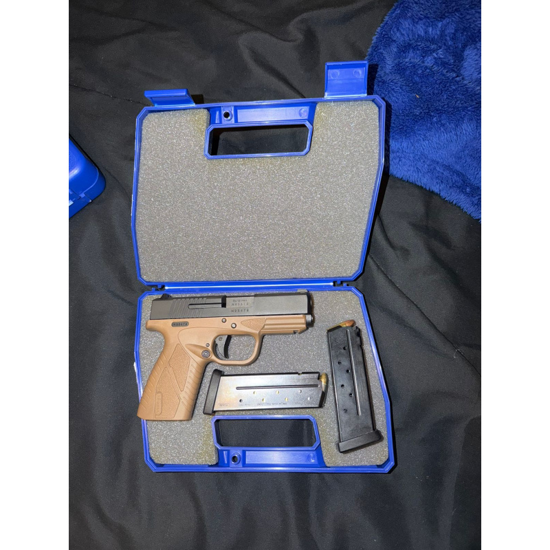 Pistola Bersa Bp9cc Cal. 9mm Ideal Portación Impecable, Doble Color