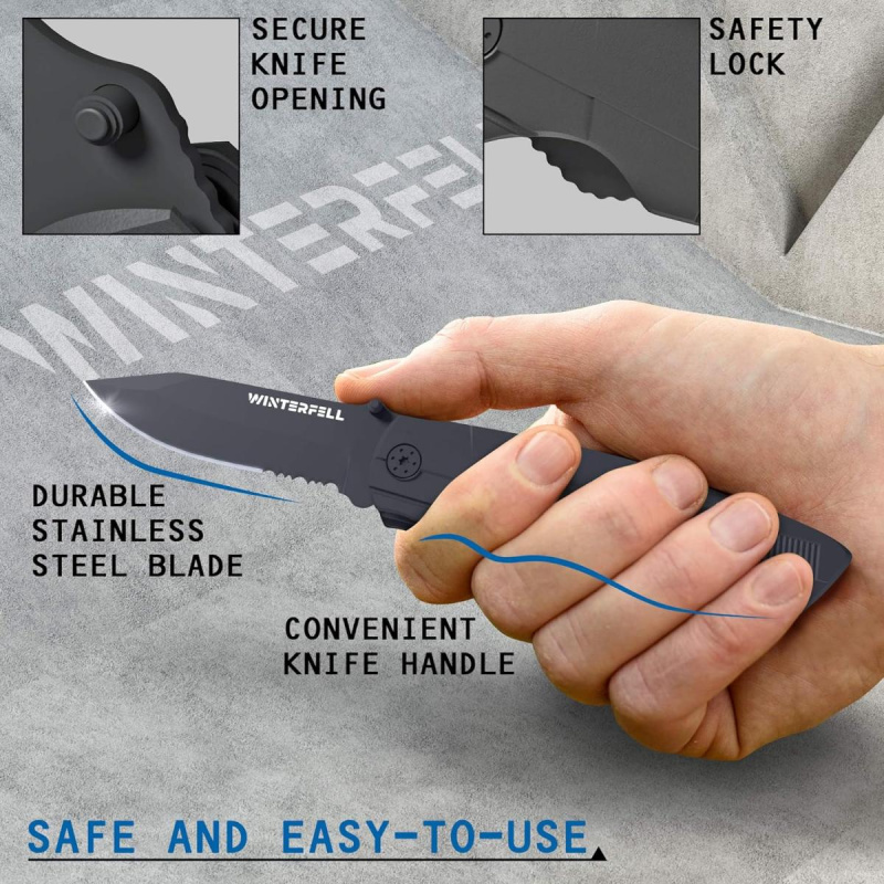 Multitool Knife Portable  Durable 9 In 1 Multi Tool Winterfell