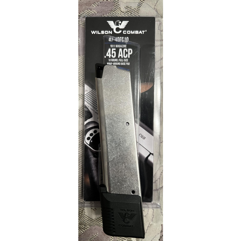 Cargador Wilson Combat 10 Tiros 45acp Inox U$95 Nuevo