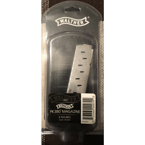 Cargador Walther Pk380 Original 8 Tiros Inox Nuevo Usd60