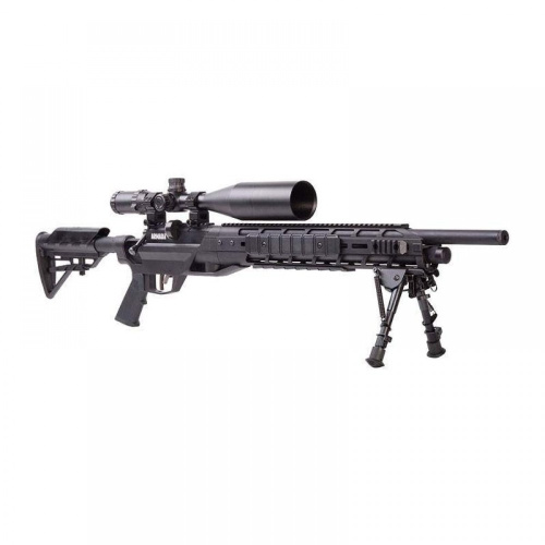 Rifle De Aire Pcp Benjamin Armada Calibre 5,5 Mm Con Mira, Montajes Y Bipode