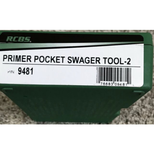 Rcbs Primer Pocket Swager Tool 2 Nuevo U$85