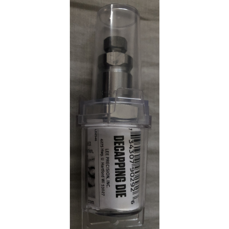 Decapping Die Lee Universal (extractor De Fulminantes) Nuevos Usd 40