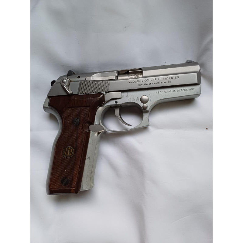 Pistola Pietro Beretta Mod. 8000 Cougar-f, Acero Inox.