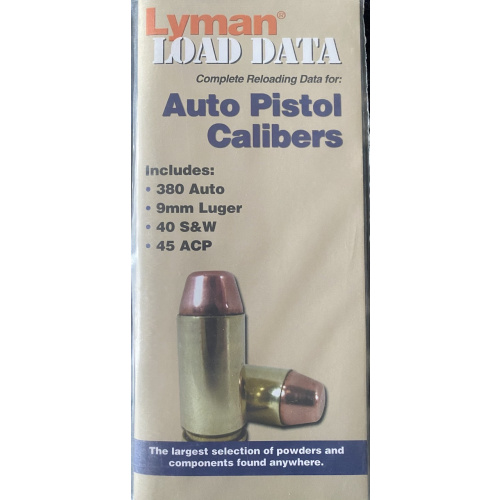 Manual De Recarga Lyman Auto Pistol Calibers Nuevo Y Sin Uso Usd15