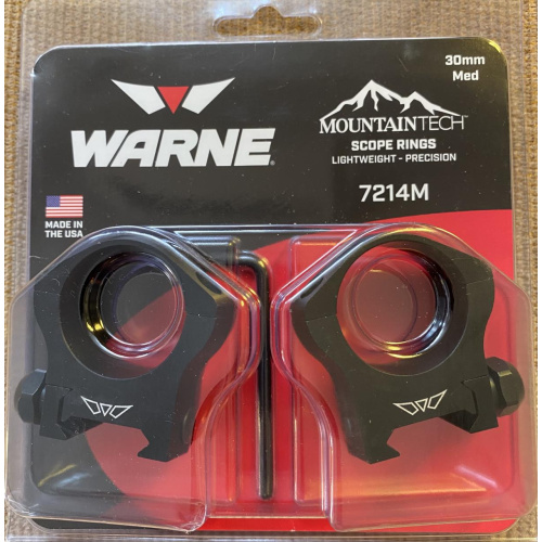 Montaje Y Anilla Marca Warne 30mm Medias Nuevos Usd220