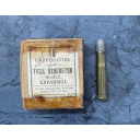 Caja De Cartuchos .43 Spanish Para Remington Patria -originales