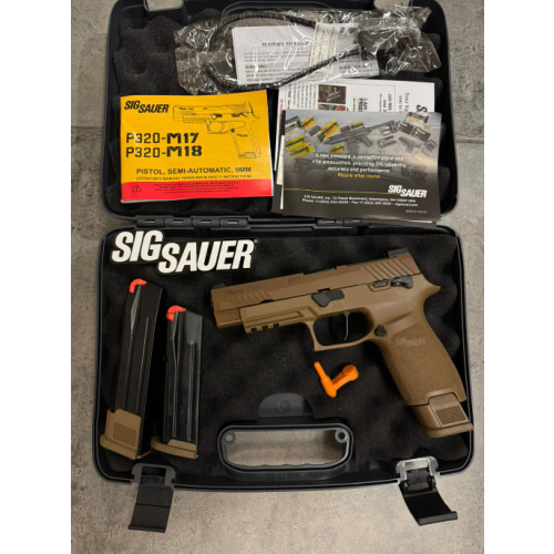 Pistola Sig Sauer P320f M17 Coyote
