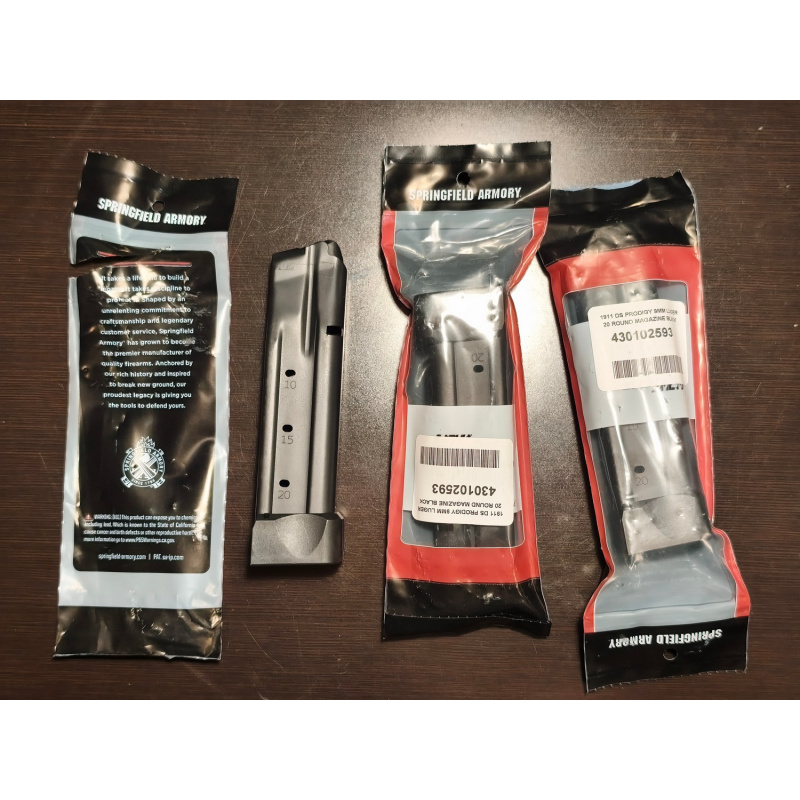 Cargador 1911 Ds / 2011 Springfield Armory Prodigy De 20 Disparos