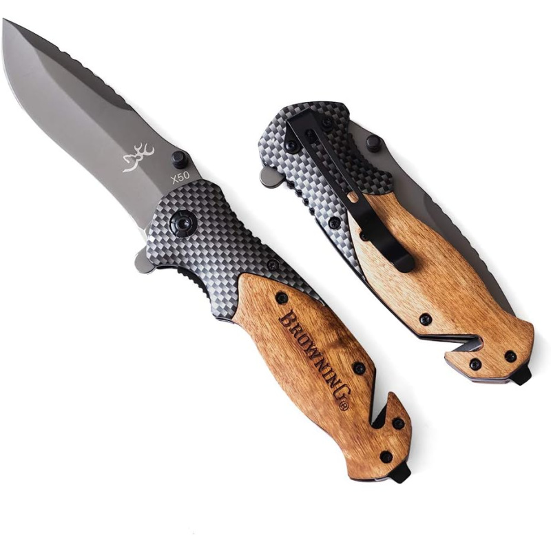 Browning Knives X50 Cuchillo Plegable Táctico