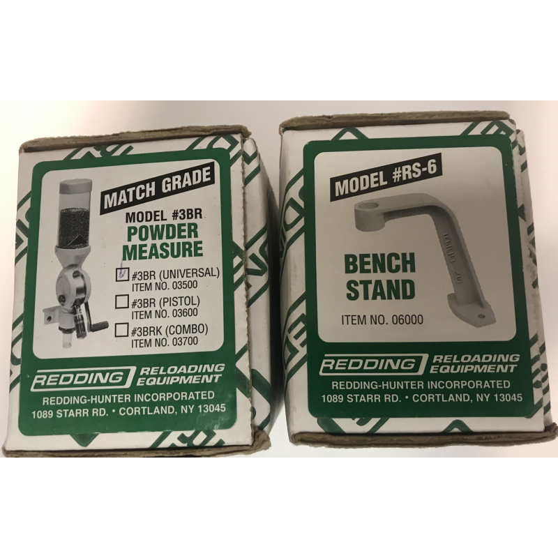 Tolva Redding  3br Match-grade Powder Measure + Bench Stand