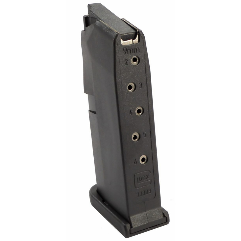 Cargador Marca Glock De 6 Tiros 9mm  Nuevo Usd50