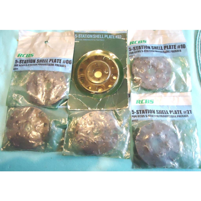 Shells Plate Rcbs Nuevos , Dif Codigos
