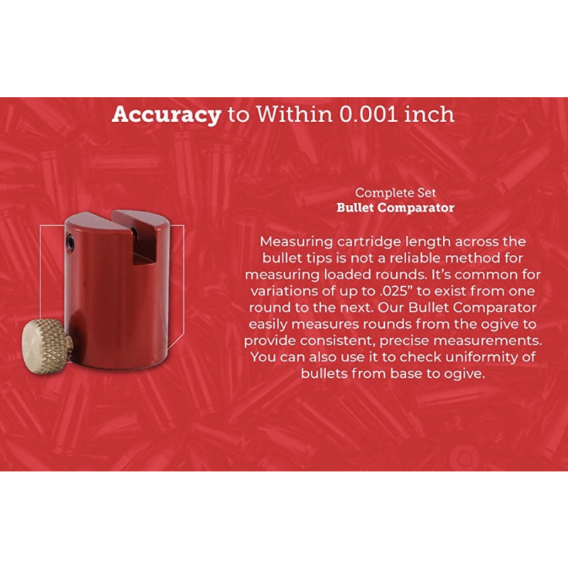 Hornady Bullet Comparator  Kit X14 Nuevo Usd 125